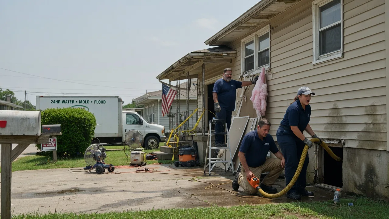 Water Damage Repair in Exline, IA near me
